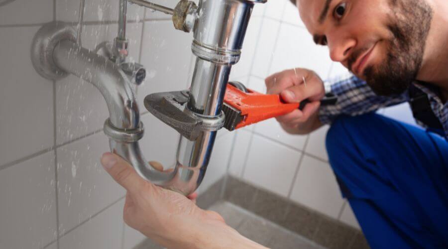 Professional same day plumber services in New England, ND